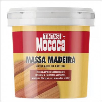 Massa para Madeira 1,3kg Mococa