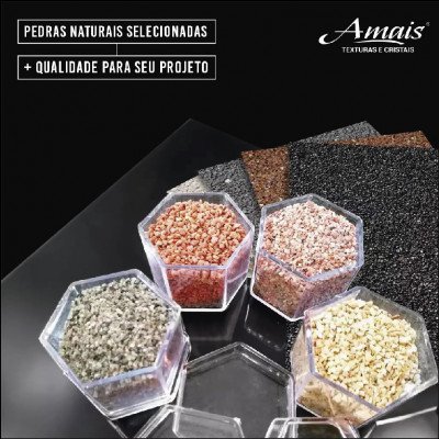 Textura Pedras Naturais 23kg Amais - imagem 1