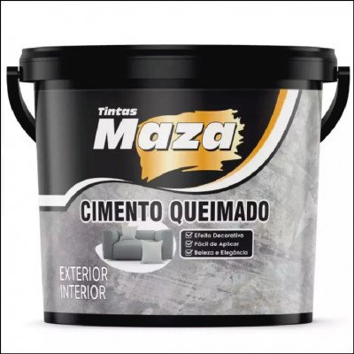 Textura Cimento Queimado 23kg Maza