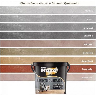 Textura Cimento Queimado 23kg Maza - imagem 1