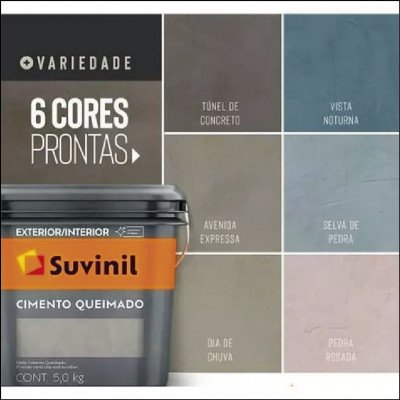 Textura Cimento Queimado 5kg Suvinil - imagem 1