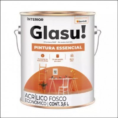 Tinta Látex Essencial 3,6L Glasu