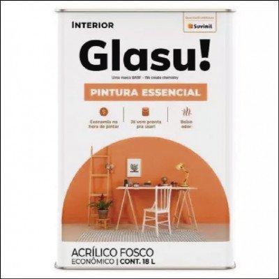 Tinta Látex Essencial 18L Glasu