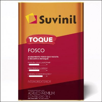 Tinta Acrílica Toque Fosco 18L Suvinil