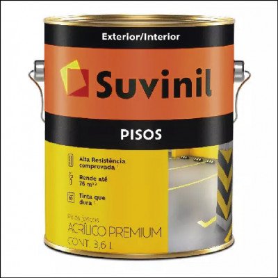 Tinta Acrílica Pisos 3,6L Suvinil