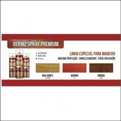 Spray Verniz 350ml Maza - imagem 1
