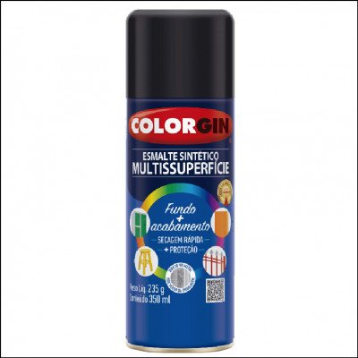 Spray Esmalte Multissuperfícies 350ml Colorgin