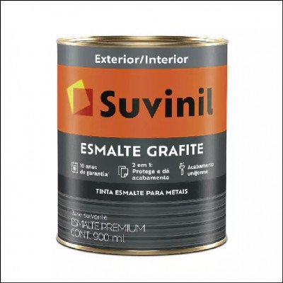 Tinta Esmalte Grafite 0,9L Suvinil