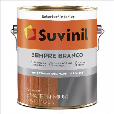 Tinta Esmalte Sempre Branco 3,6L Suvinil