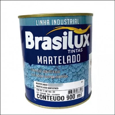 Tinta Esmalte Martelado 0,9L Brasilux