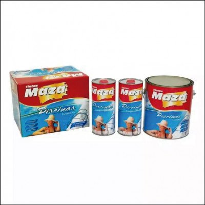 Kit Esmalte PU Piscina Maza