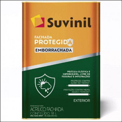 Tinta Emborrachada Fachada Protegida 18L Suvinil