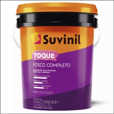 Tinta Acrílica Toque Fosco Completo 20L Suvinil