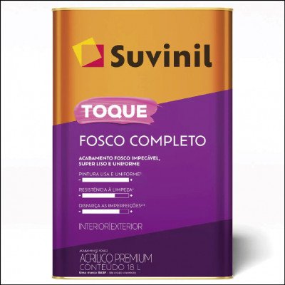 Tinta Acrílica Toque Fosco Completo 18L Suvinil