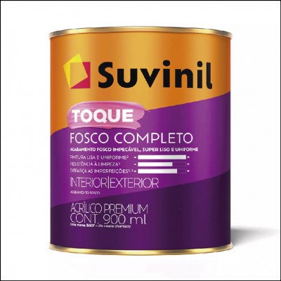 Tinta Acrílica Toque Fosco Completo 0,9L Suvinil