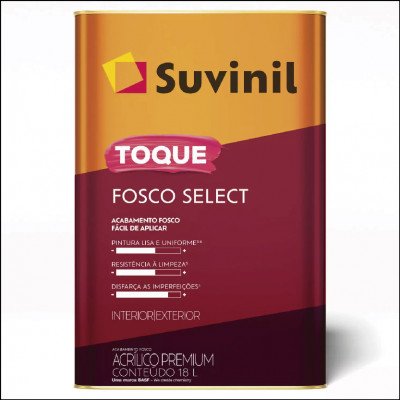 Tinta Acrílica Fosco Select 18L Suvinil