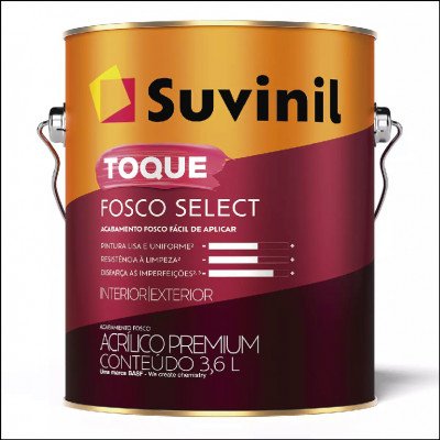 Tinta Acrílica Fosco Select 3,6L Suvinil