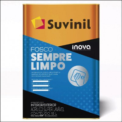 Tinta Acrílica Sempre Limpo 18L Suvinil