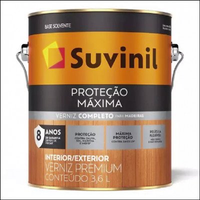 Verniz Longa Duração 3,6L Suvinil