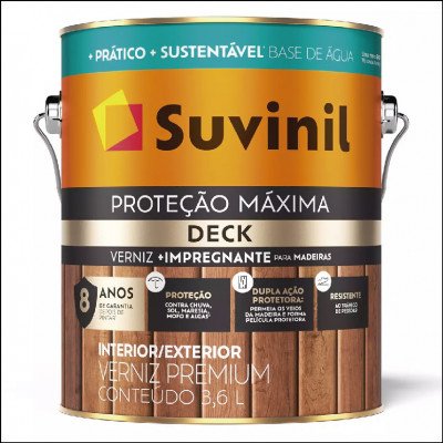 Verniz Deck Proteção Máxima 3,6L Suvinil
