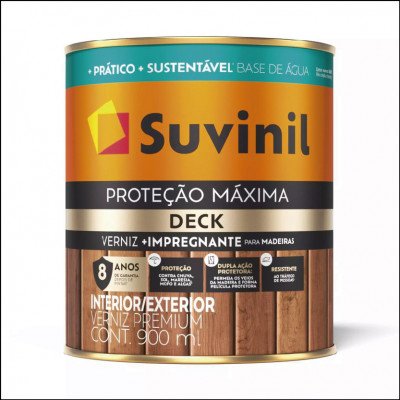 Verniz Deck Proteção Máxima 0,9L Suvinil