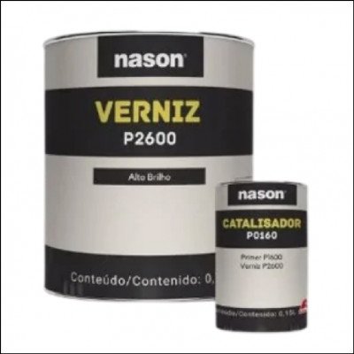 Verniz PU 0,9L P2600 c/Catalisador P0160 Axalta