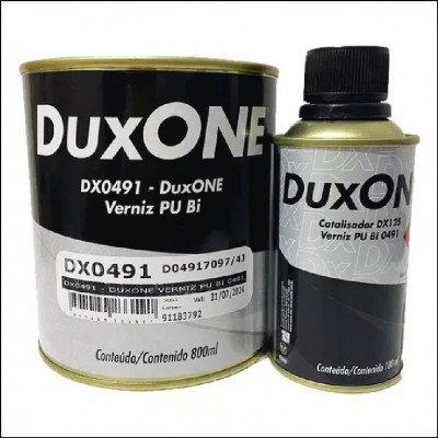 Verniz PU 0,9L DX0491 c/Catalisador Axalta