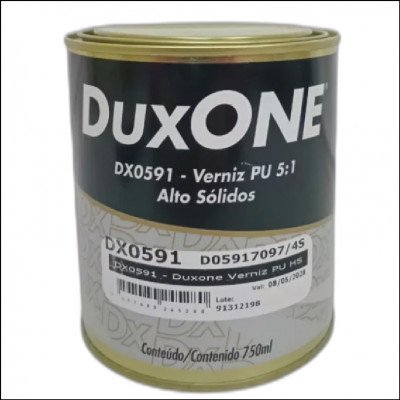 Verniz PU Alto Sólidos HS c/Catalisador DX0591 Duxone