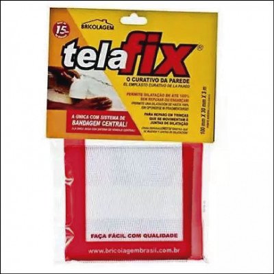 Tela Fix 10mmx30mmx3m Bricolagem