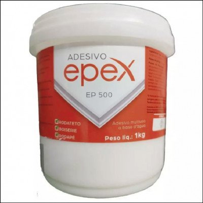 Cola Adesiva Branca 1kg Epex