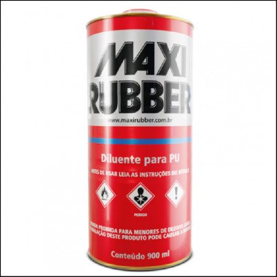 Diluente para PU 0,9L Maxi Rubber