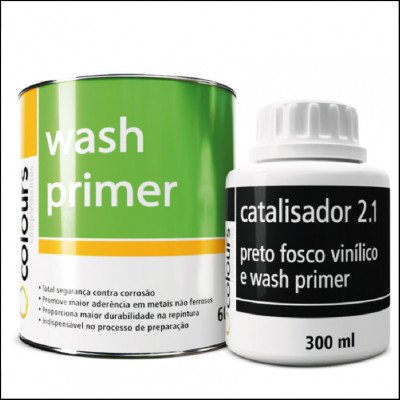 Wash Primer 0,6L sem Catalisador Maxi Rubber