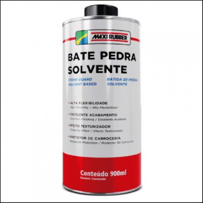 Batida de Pedra Solvente Preto 0,9L Maxi Rubber