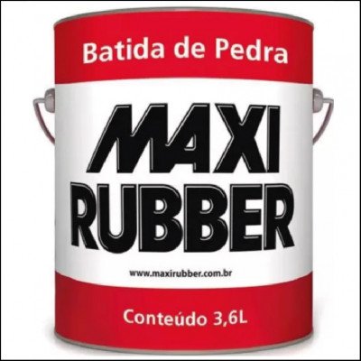 Batida de Pedra Preto 3,6L Maxi Rubber