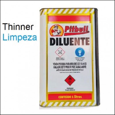 Thinner Limpeza 5L Pitbull
