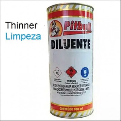 Thinner Limpeza 0,9L Pitbull