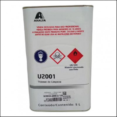 Thinner Limpeza U2001 5L Duxone