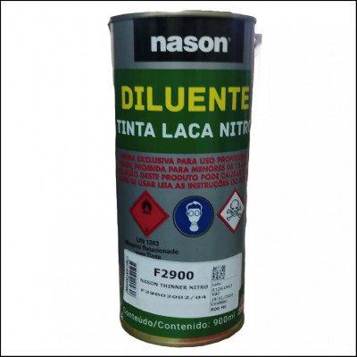 Thinner Laca Nitro 0,9L F2900 Axalta