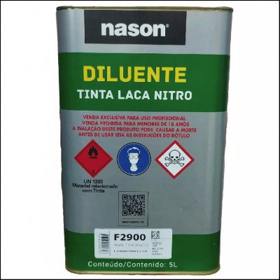 Thinner Laca Nitro 5L F2900 Axalta