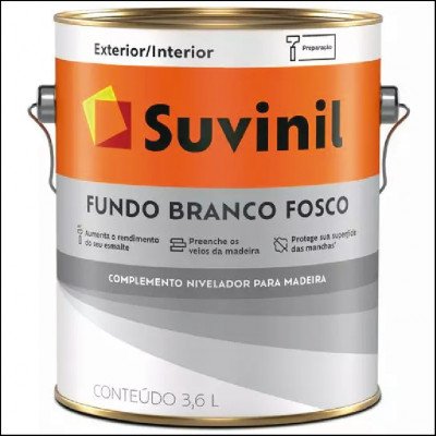 Fundo Branco Fosco 3,6L Suvinil
