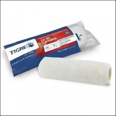 Rolo de Lã de Carneiro 23cm 1316 Tigre