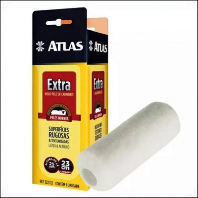 Rolo Lã de Carneiro Extra 23cm 322/22 Atlas
