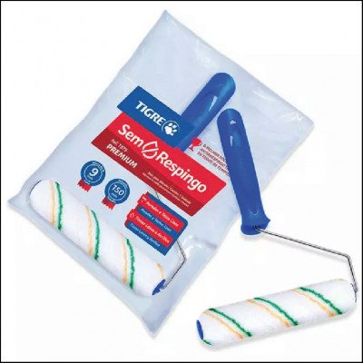 Rolo de Lã 15cm Anti Respingo 1375 Tigre