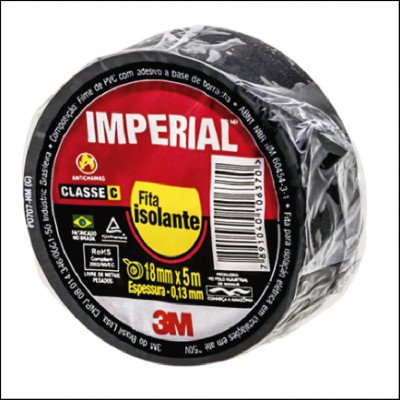Fita Isolante 18mmx20m Imperial 3M