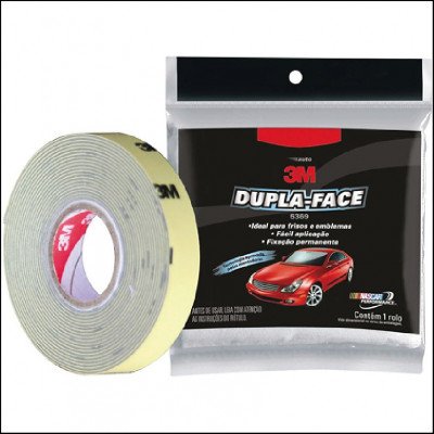 Fita Dupla Face 12mm x 20m Cinza 5369 3M