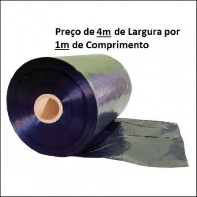 Lona Preta (1 Metro por 4 Metros)