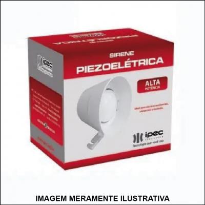 Sirene Piezoelétrica Ipec Alta Potência
