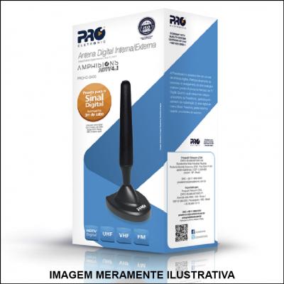 Antena Digital Interna Externa Pro Eletronic