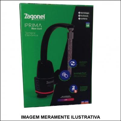 Torneira Eletrônica Prima Black Touch Zagonel