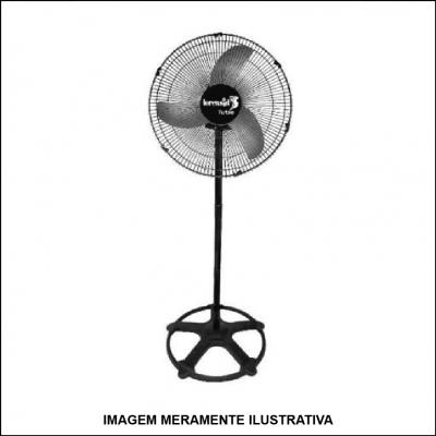 Ventilador de Coluna 50/60cm Turbo Preto Loren Sid